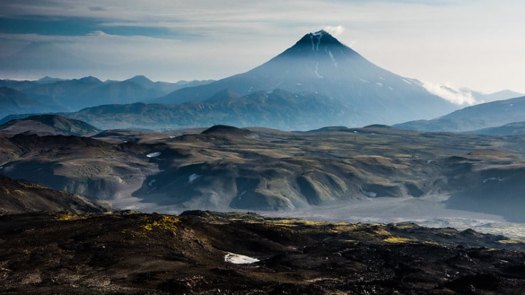 Kamchatka volcano Two Towers movie Tolkien