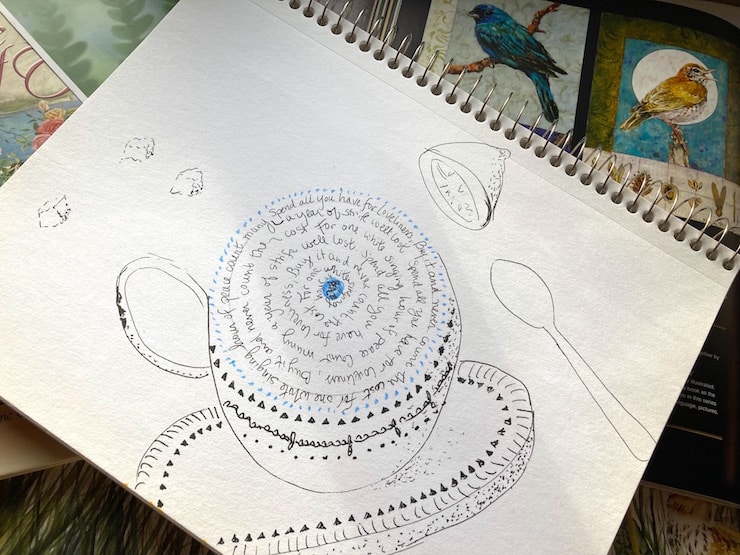 mandala-simple-3-Tea Cup