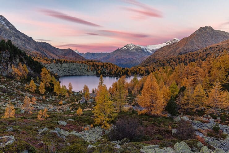 Autumn in mountains Longfellow